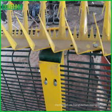 Professional anti climb high security fence para la venta